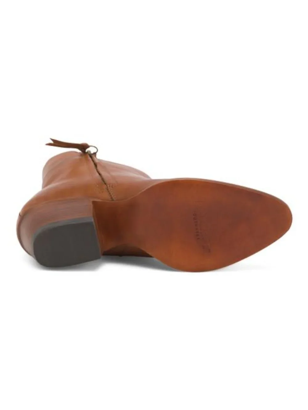 LUCCHESE Made In Brazil Leather Alexis Booties